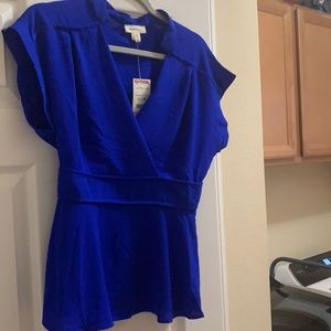 Blue top  size xtra large